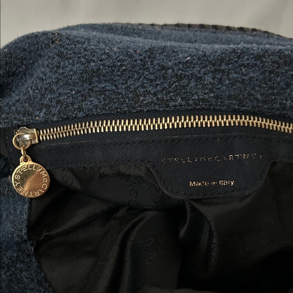 Stella McCartney Authenticated Large Falabella Ombre Blue Wool Tote Bag Purse 🌺🌺 - Picture 10 of 13